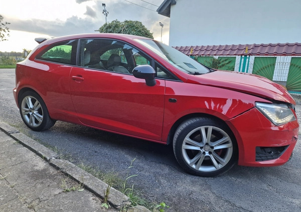 Seat Ibiza cena 23900 przebieg: 127275, rok produkcji 2013 z Lubin małe 781